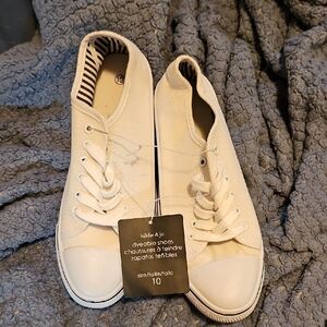 White High-Top Sneakers